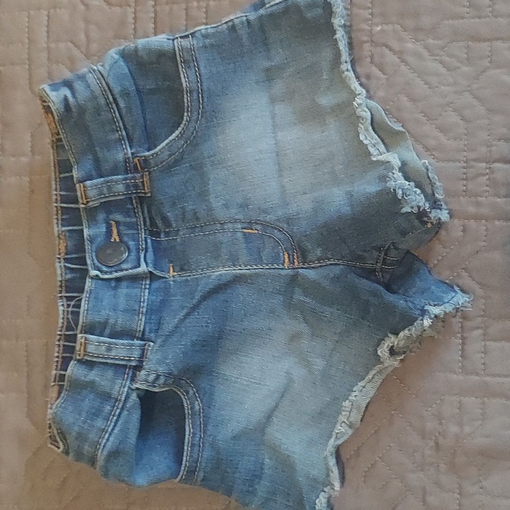 Girls jean shorts